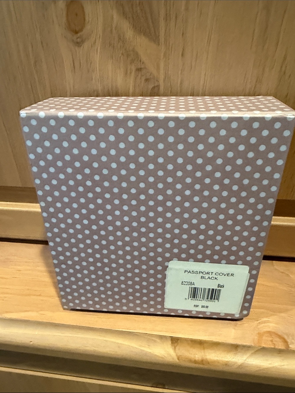 RADLEY LONDON Black Passport Cover with Pink Dog Accent - Picture 2 of 5